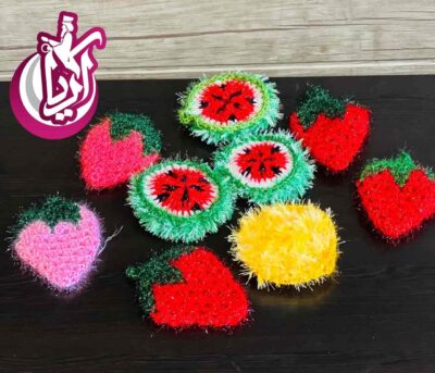 پخش اسکاج ظرفشویی طرح میوه ای