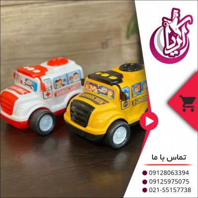 اتوبوس و آمبولانس اسباب بازی - فروش عمده