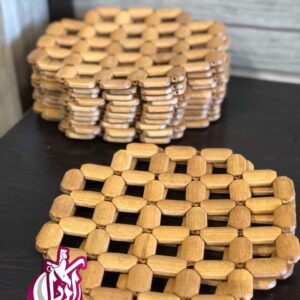 زیر قابلمه چوبی مهره ‌ای - تصویر اصلی آریا