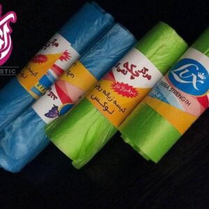 فروش کیسه زباله رولی رنگی ارزان - فروش عمده