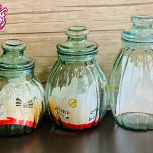 بانکه درب شیشه‌ ای پگاه در سه سایز مختلف
