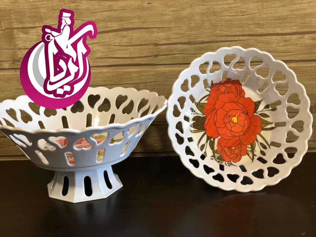 سبد میوه پایه دار دنیز - تصویر اصلی آریا
