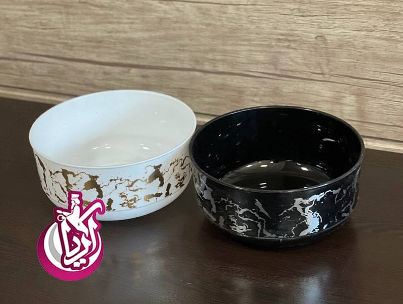 فروش عمده کاسه رزمن طرح ماربل