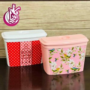 فروش عمده سطل کابینت چاپدار ترمه
