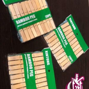 فروش گیره لباس چوبی - 20 عددی