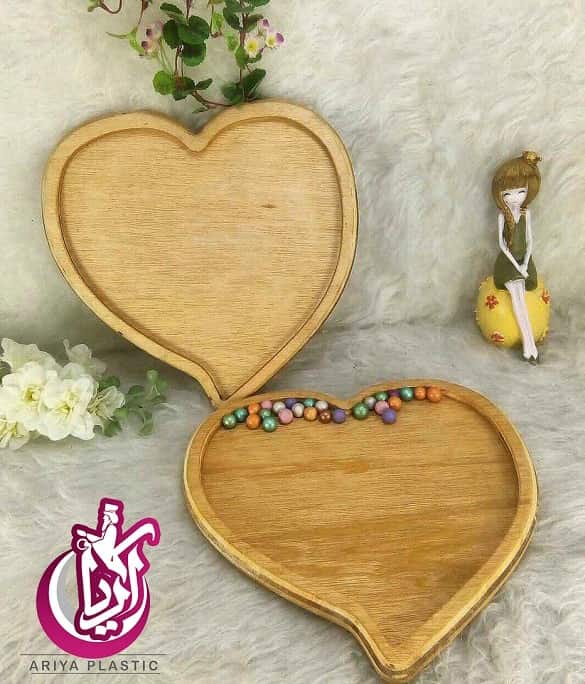 فروش عمده ظرف بامبو قلب