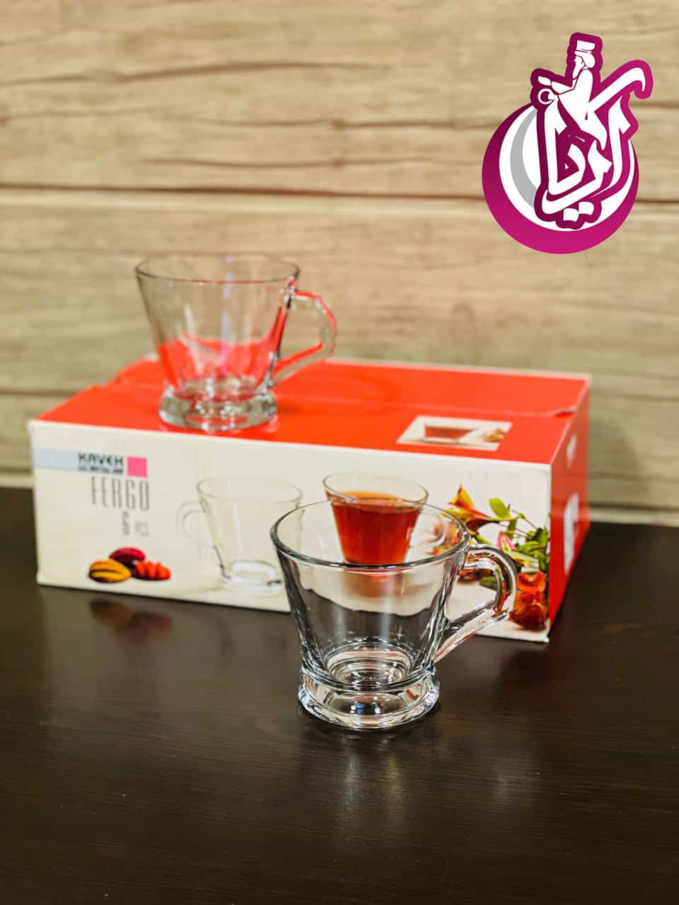 فنجان بلوری فرگو کادویی - مجموعه پخش پلاستیک آریا