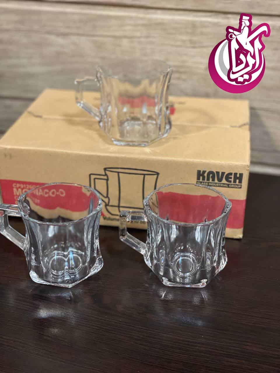 فنجان بلوری موناکو کادویی - پخش پلاستیک آریا