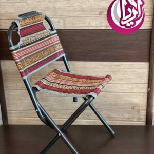 صندلی تاشو پشت دار جاجیم - پخش عمده