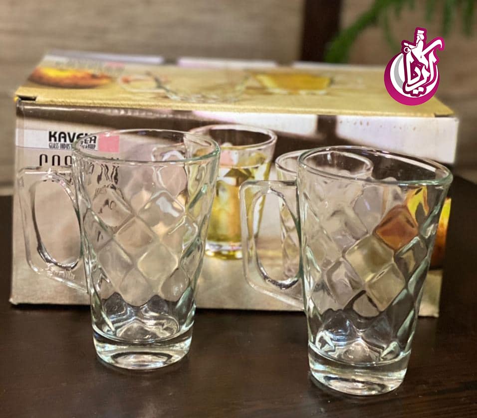 sale-glass-handle-caspian-honey-pic-2 لیوان دسته دار کاسپین هانی در کیفیت بالا
