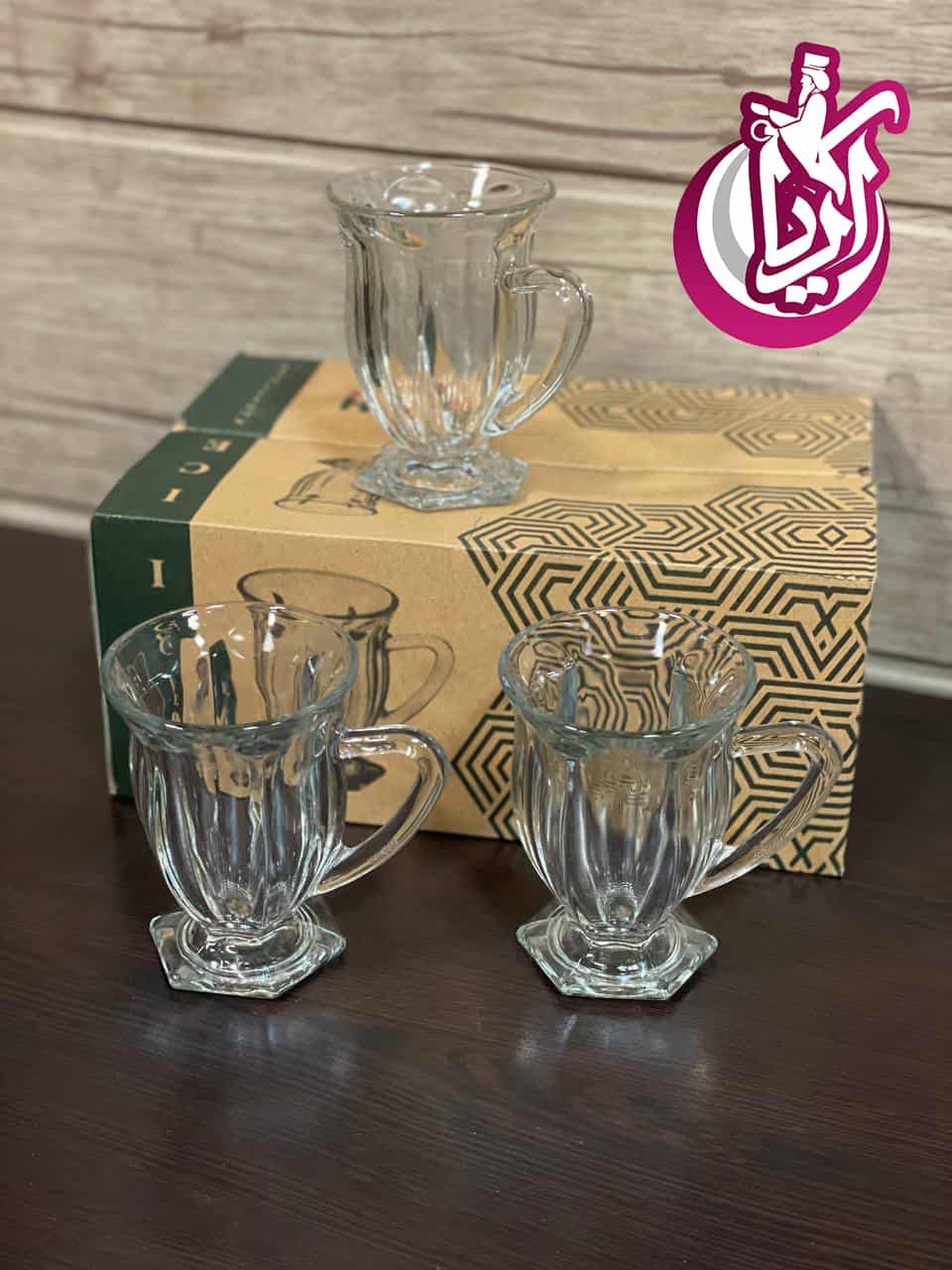 نیم لیوان بلوری آیس کادویی - پخش عمده