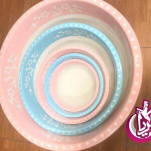 فروش عمده لگن گلستان دو رنگ