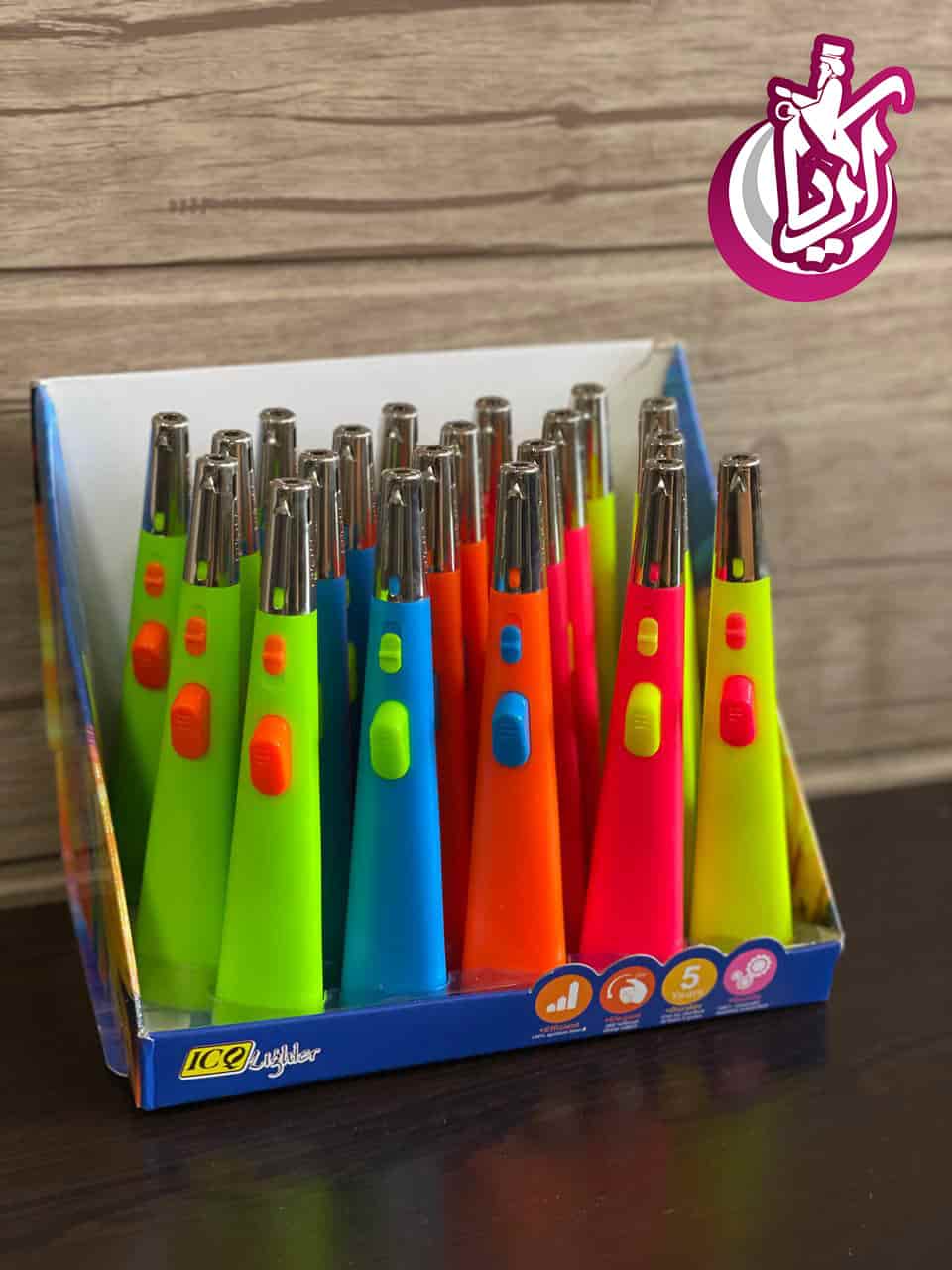sale-lighter-pyramid-icq-pic-2 فندک هرمی ICQ - مجموعه پخش پلاستیک آریا