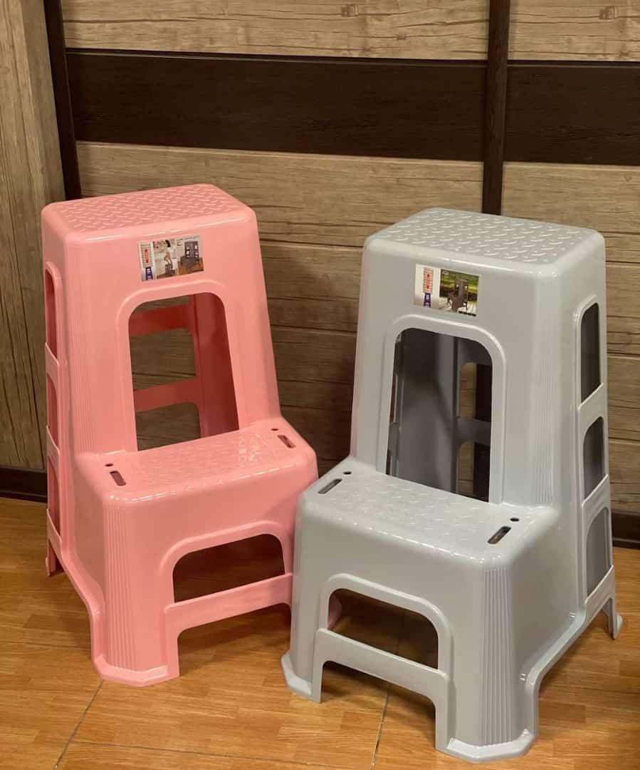 sale-of-mahini-double-stools فروش چهارپایه دوپله ماهینی - پخش پلاستیک آریا