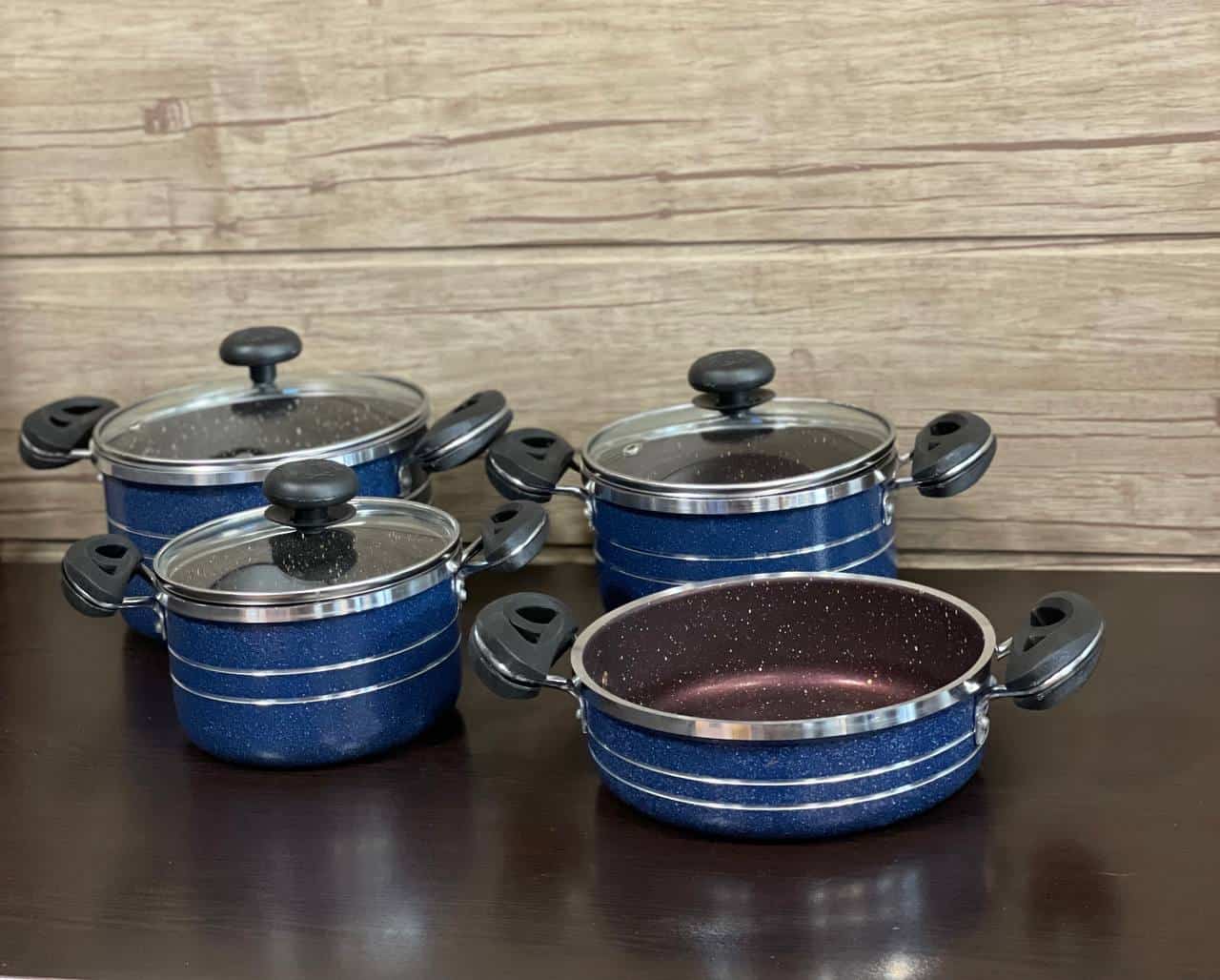 sale-of-sahand-small-seven-pot-pot-service فروش سرویس قابلمه هفت پارچه کوچک سهند - پخش پلاستیک آریا