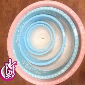 فروش عمده آبکش گلستان دو رنگ