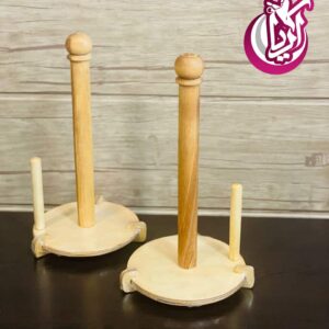 جا دستمالی رولی چوبی - پخش عمده