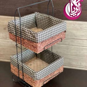 جا پیازی حصیری دو طبقه - پخش عمده