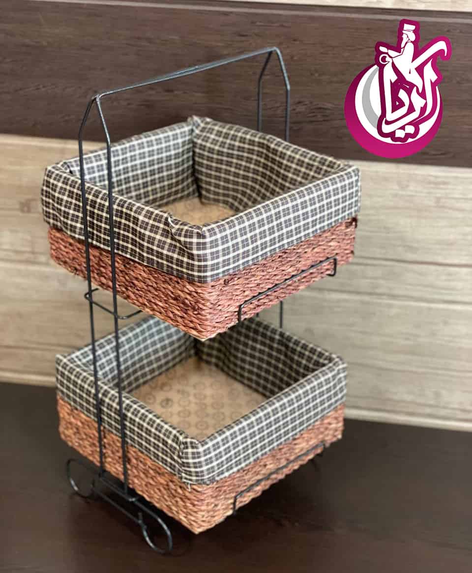 جا پیازی حصیری دو طبقه - پخش عمده