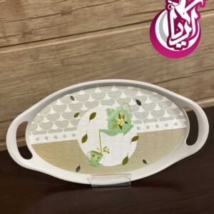 سینی طرح ترک بیضی با کیفیت عالی
