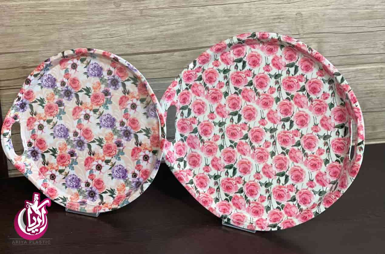 sale-tray-handle-round-deniz-pic-1 سینی دسته دار گرد دنیز در کیفیت عالی