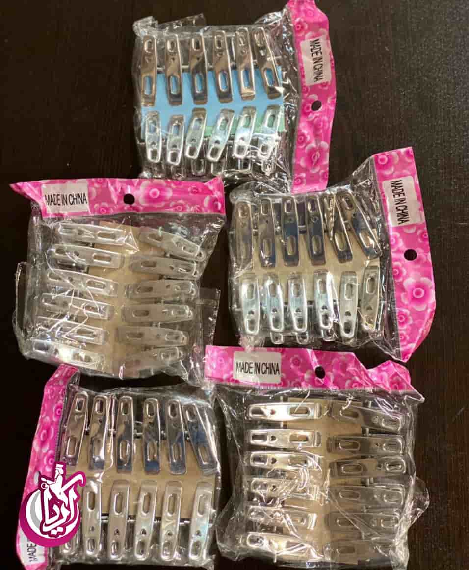 sales-clamps-clothes-metal-foreign-pic-2 گیره لباس فلزی خارجی در کیفیت بالا
