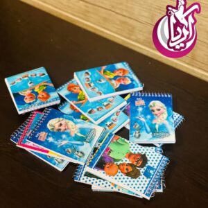 دفترچه یادداشت سیمی در طرح های متنوع