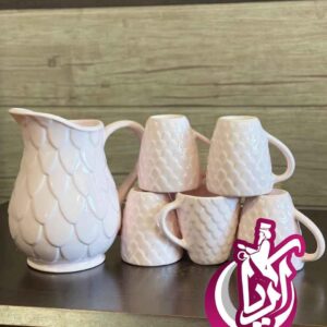 پارچ و لیوان پولکی - تصویر اصلی آریا