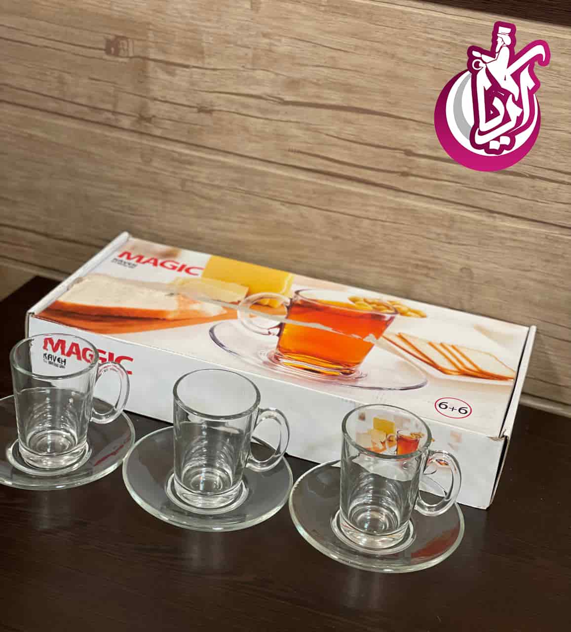 سرویس چای خوری بلوری مجیک - پخش عمده