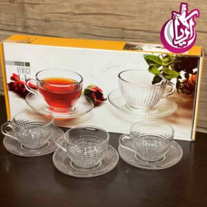 سرویس چای خوری بلوری ونیز کادویی - پخش عمده
