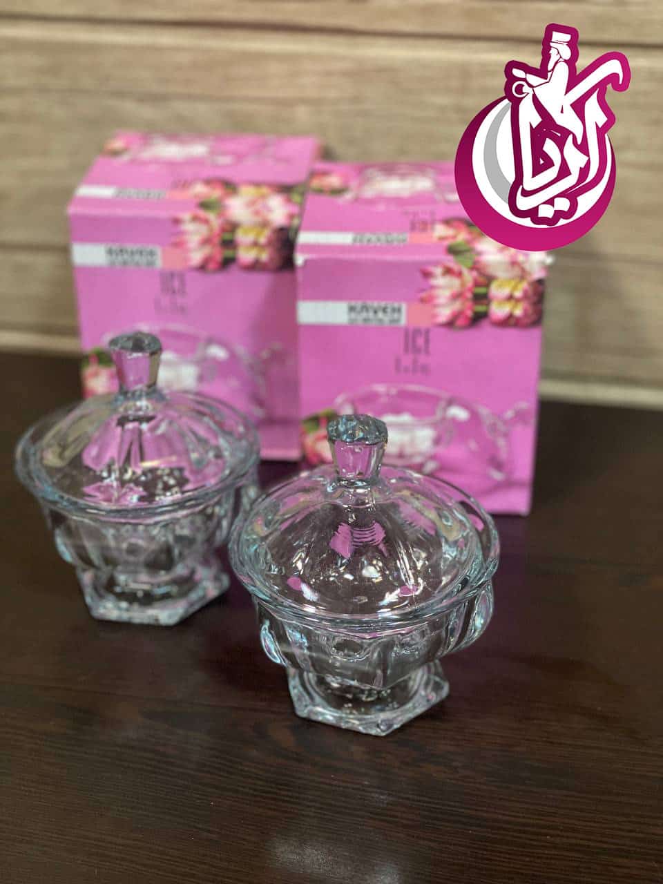 قندان بلوری آیس کادویی - پخش عمده