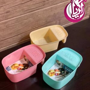 سبد همه کاره کاجین با رنگیندی متنوع