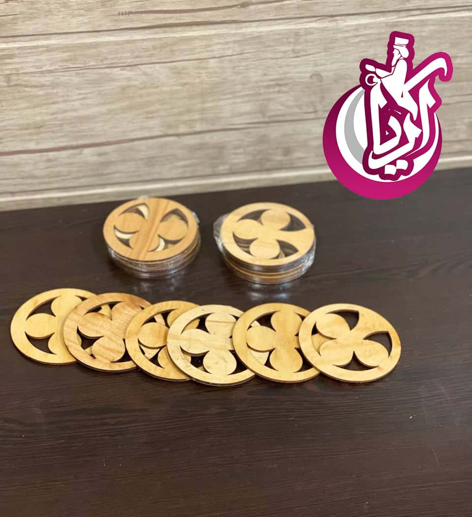 زیر لیوانی چوب راش - پخش عمده