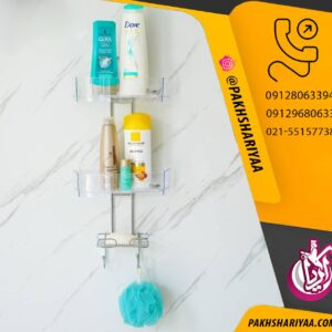 فروش شلف حمام کریستال دو طبقه بیسان