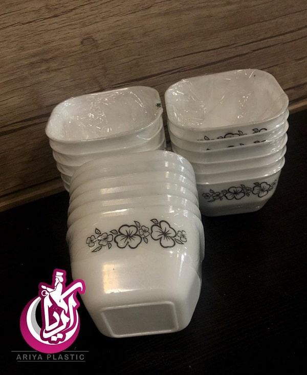 sell-bowl-quad-ears-arcopal فروش کاسه چهار گوش آرکوپال طرح دار