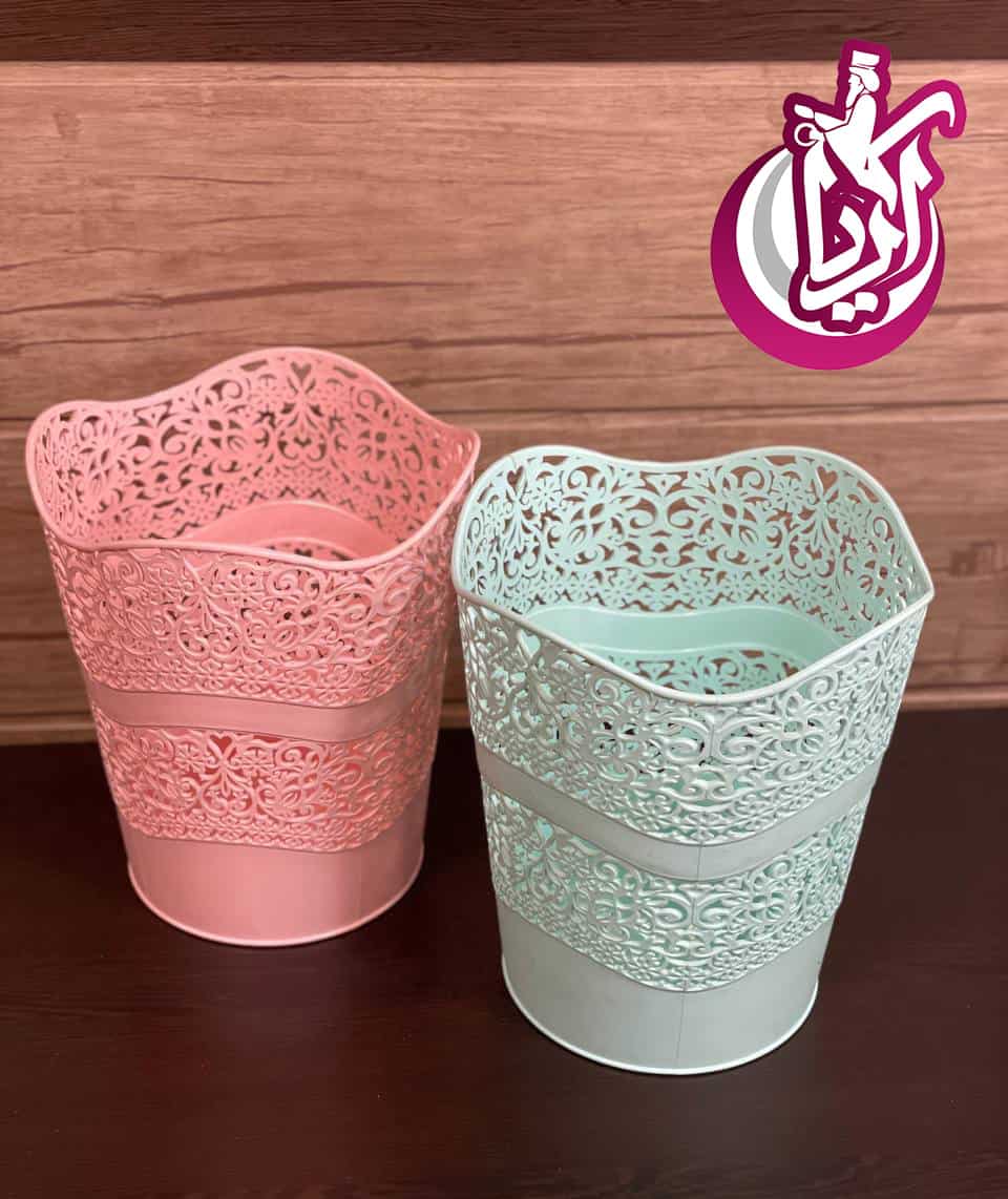سطل کاغذ بزرگ پلی نیک در رنگبندی متنوع