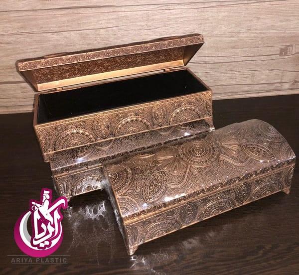 sell-card-box-pewter فروش عمده جا کاردی صندوقی پیوتر