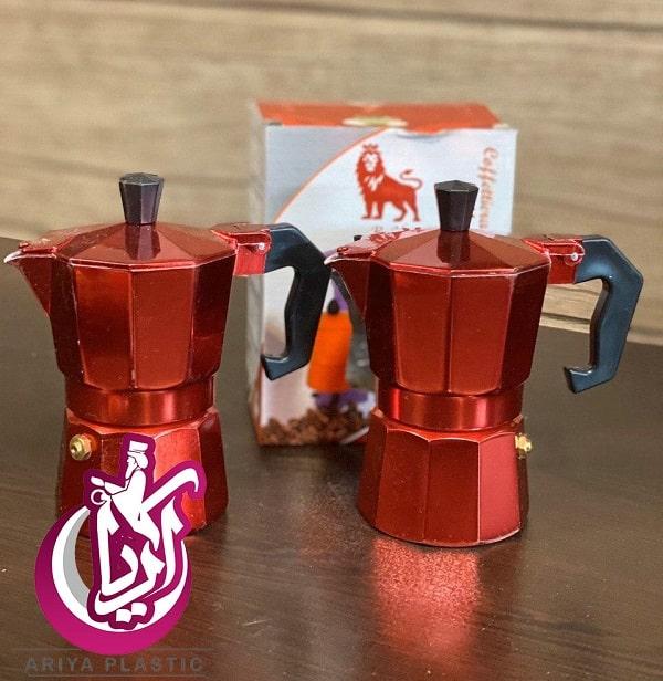 sell-coffee-boiling-double-cup-colored فروش قهوه جوش دو کاپ رنگی عمده