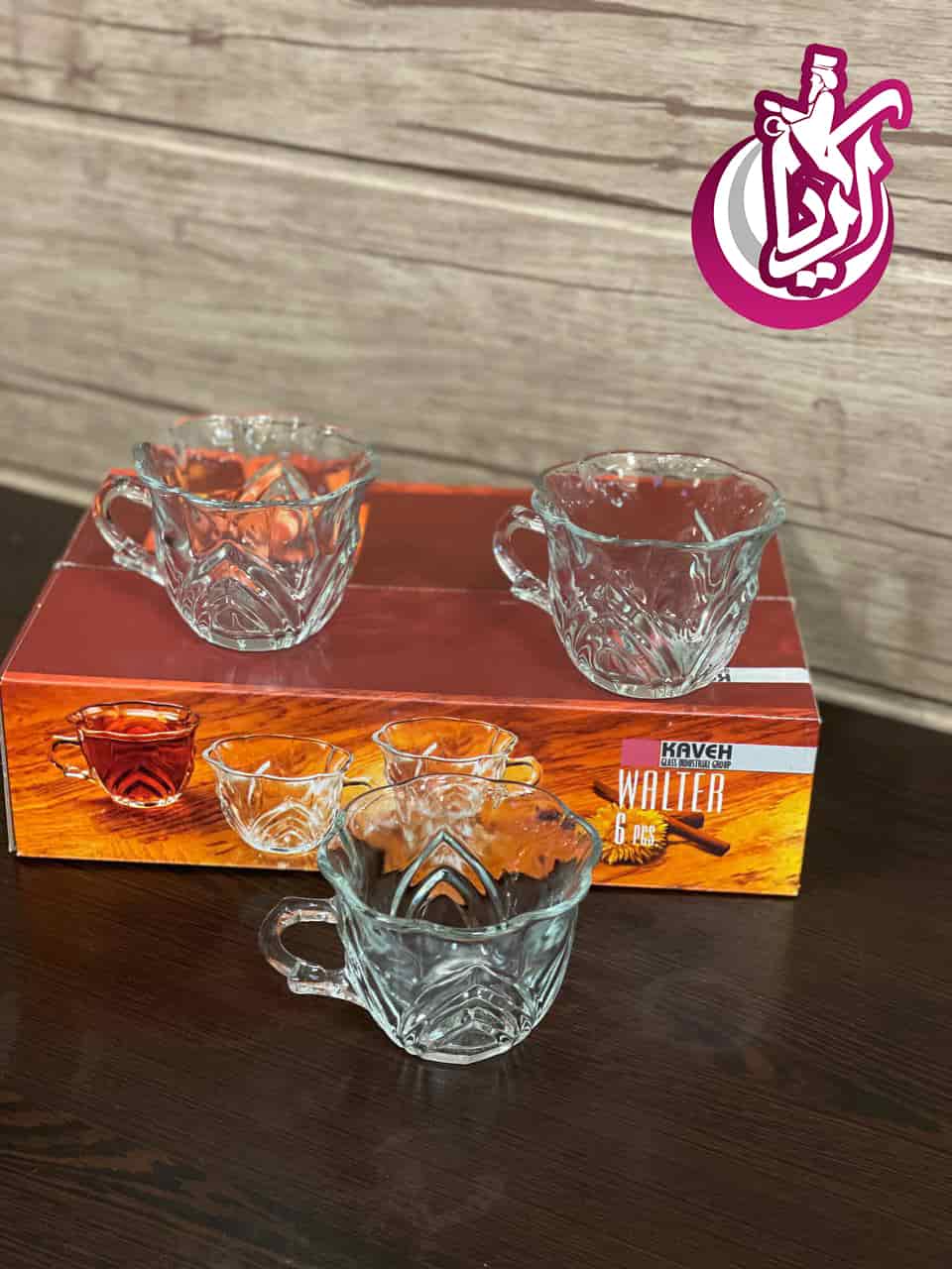 فنجان بلوری والتر کادویی - پخش عمده