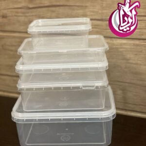 ظرف مایکروفری ساده در سایزبندی متنوع