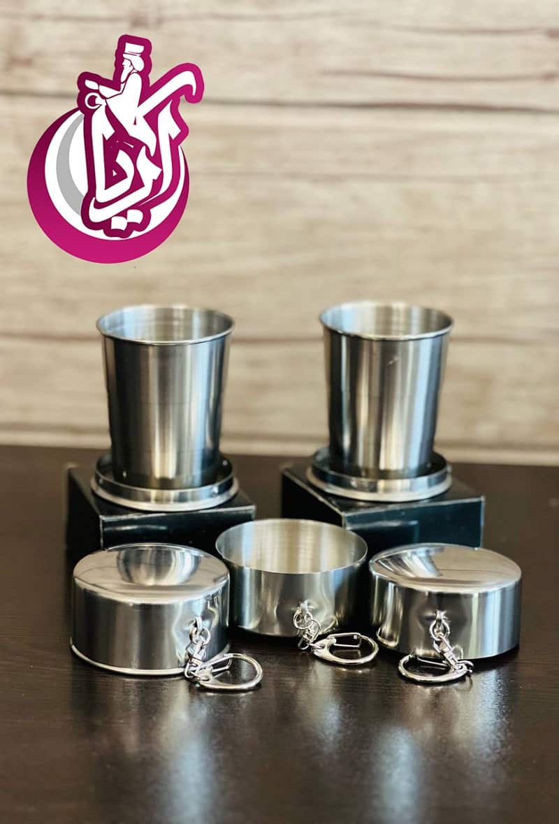 پخش لیوان تاشو استیل