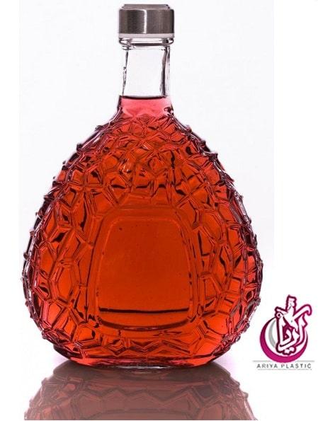 فروش بطری شیشه ای درب استیل