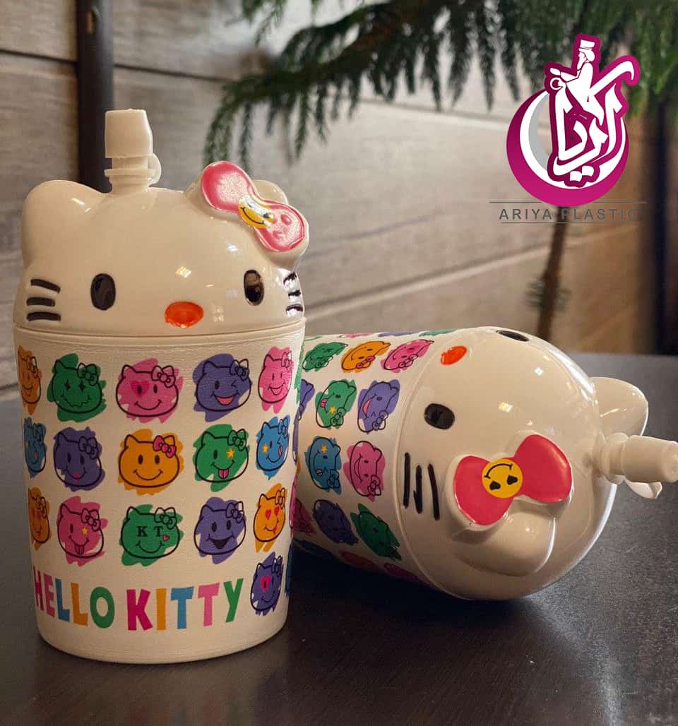 sell-glass-straw-kitty-pic-2 لیوان نی دار کیتی - پخش پلاستیک آریا