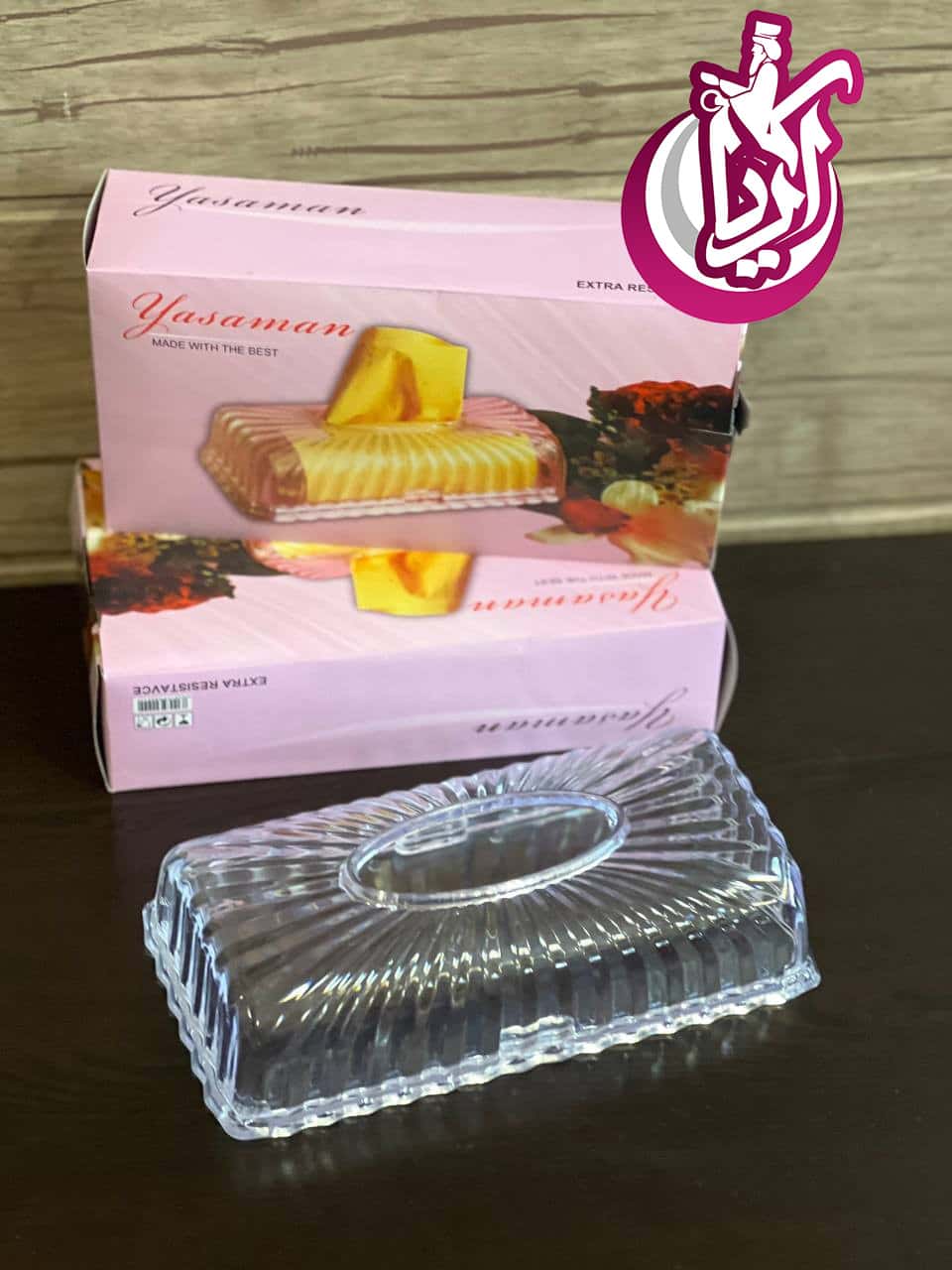 فروش جا دستمال کاغذی کرستال
