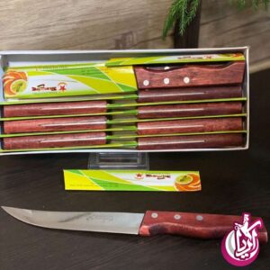 کارد آشپزخانه دسته سه میخ در کیفیت بالا