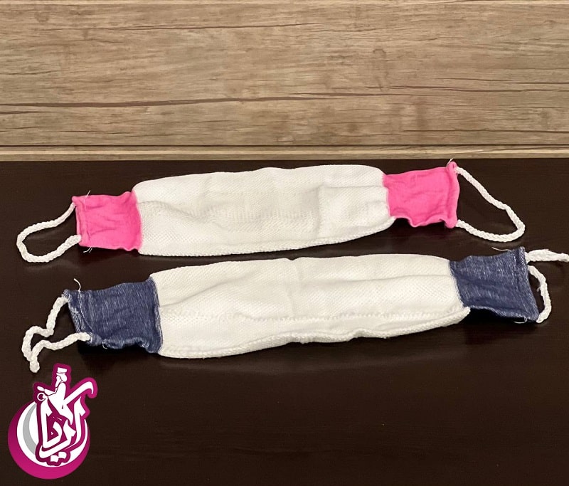 فروش عمده لیف حمام پشتی دو سرنگی