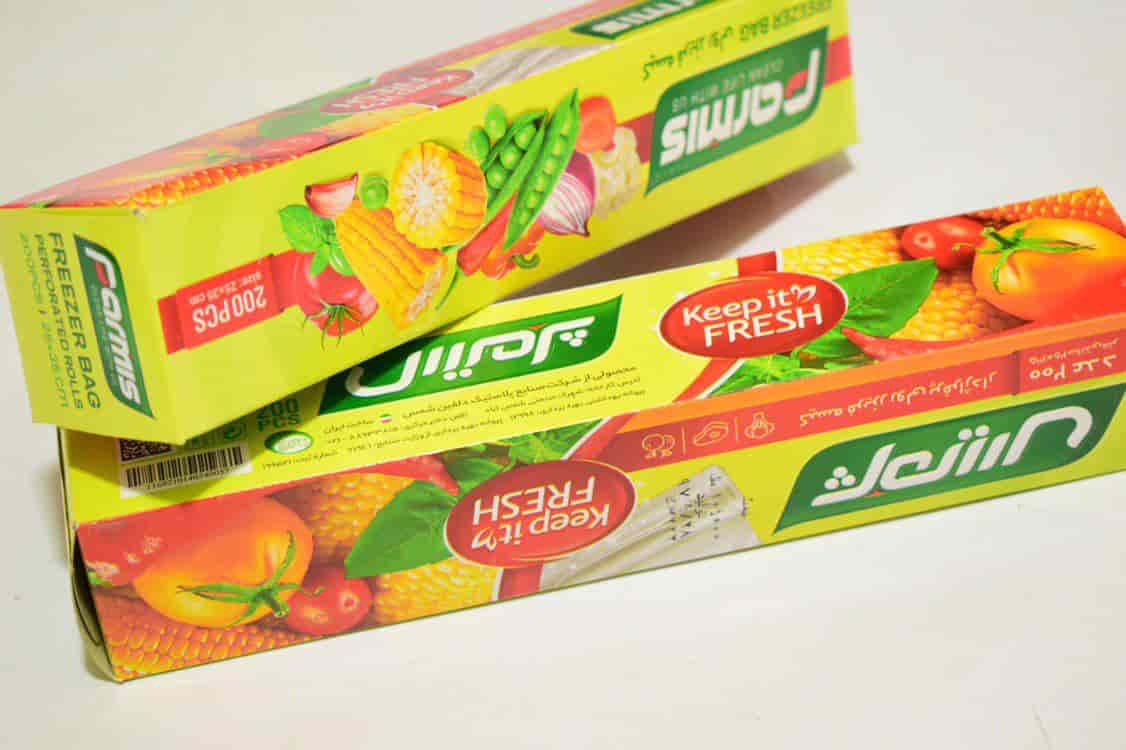 فروش کیسه فریزر رولی