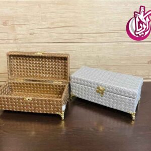 جا قاشقی درب دار چرم - پخش عمده