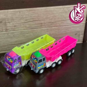 اسباب بازی تریلی ده چرخ - مجموعه پخش پلاستیک آریا