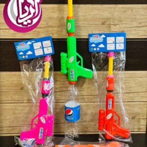 فروش عمده اسباب بازی تفنگ آب پاش بطری خور